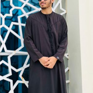 ওমানি স্পেশাল জুব্বা কালো