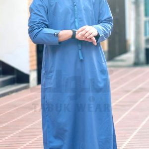 ওমানি স্পেশাল জুব্বা স্কাই ব্লু
