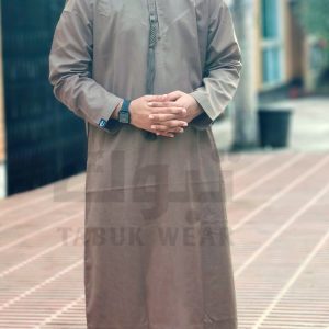 ওমানি স্পেশাল জুব্বা ফ্রেঞ্চ ব্রাউন
